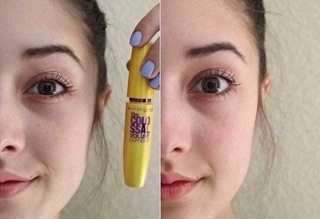 [SIÊU khuyến mãi] Mascara MABELINE Dày và Dài mi