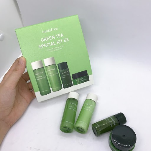 BỘ KIT DU LỊCH 4 món Innisfree Green Tea Special Kit