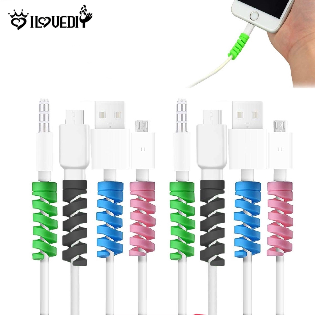 [DS] Phụ kiện bảo vệ cáp được làm bằng silicon tiện dụng