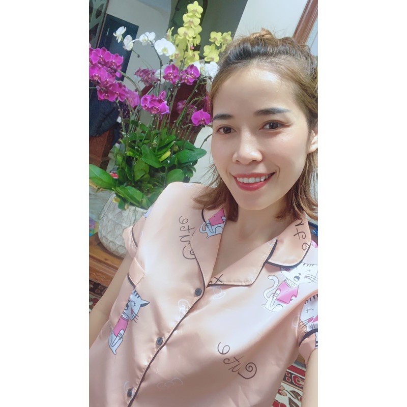bộ pijama chất kate hàng cực xinh | BigBuy360 - bigbuy360.vn