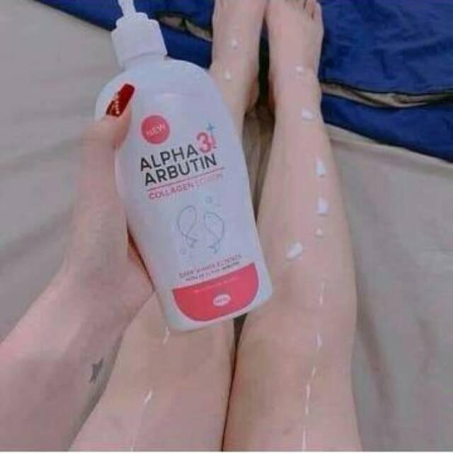 1 Set Alpha Arbutin Collagen 3 Plus Medan / Lotion Alpha Arbutin Collagen Làm Trắng / Alpha Arbutin