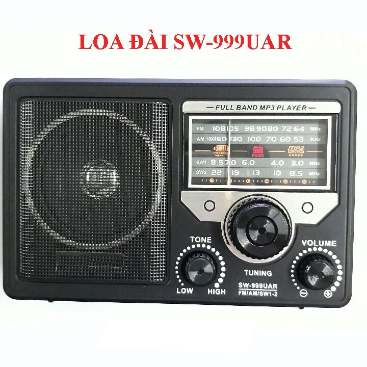 Đài Radio Fm, SW 999 UAR Cao Cấp Mới Nhất - Quà Tặng Ý Nghĩa Dành Cho Ông Bà Cha Mẹ - Bảo Hành 6 Tháng