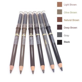 Bút kẻ lông mày Cezanne có đầu chổi Eyebrow With Spiral Brush 1.2 g | BigBuy360 - bigbuy360.vn