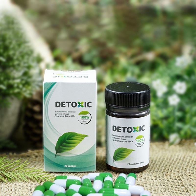 detoxic sản phẩm hỗ trợ sức khoẻ - diệt ký sinh trùng