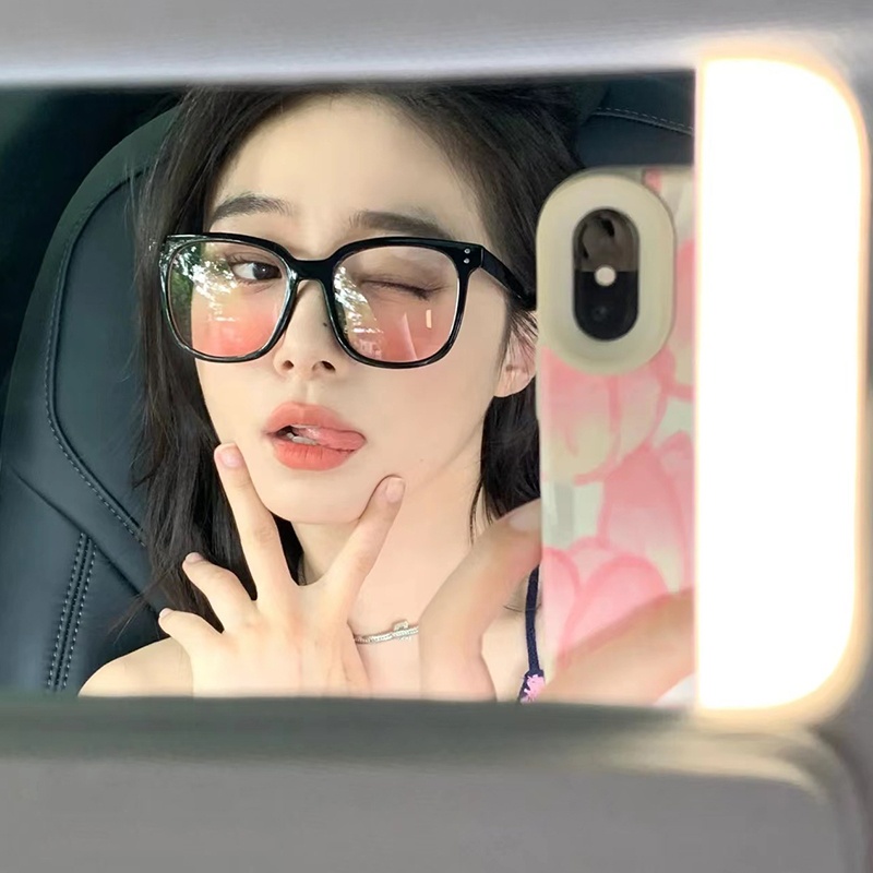 Mắt Kính Gọng Vuông Màu Đen Chống Ánh Sáng Xanh Thời Trang Cho Nữ