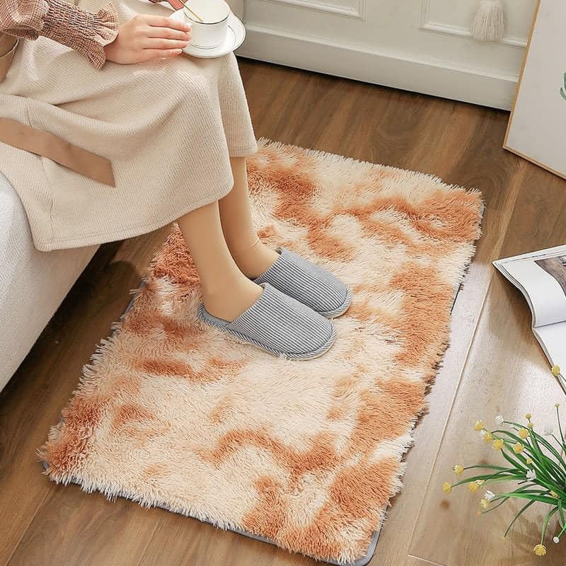 Thảm lông loang lau chân