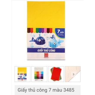 Giấy thủ công hồng hà 3485