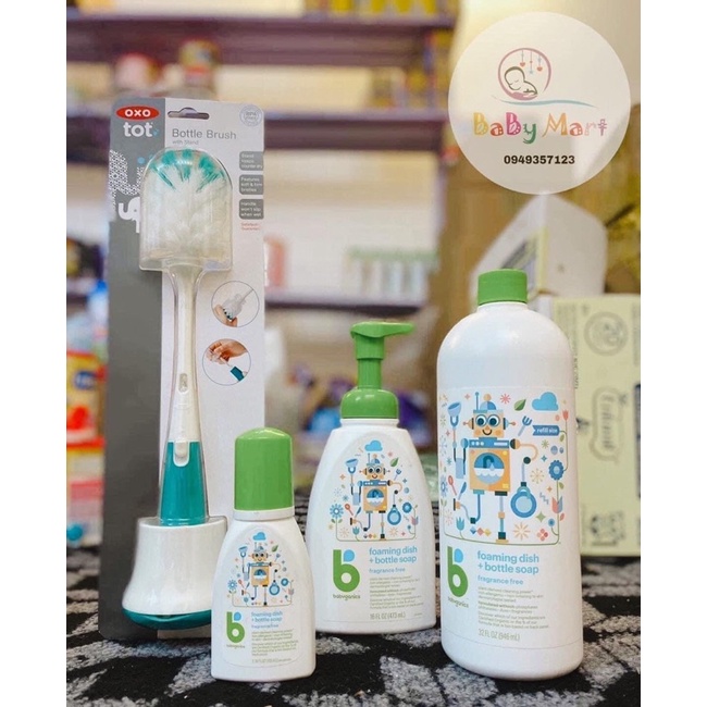Nước rửa bình Babyganics