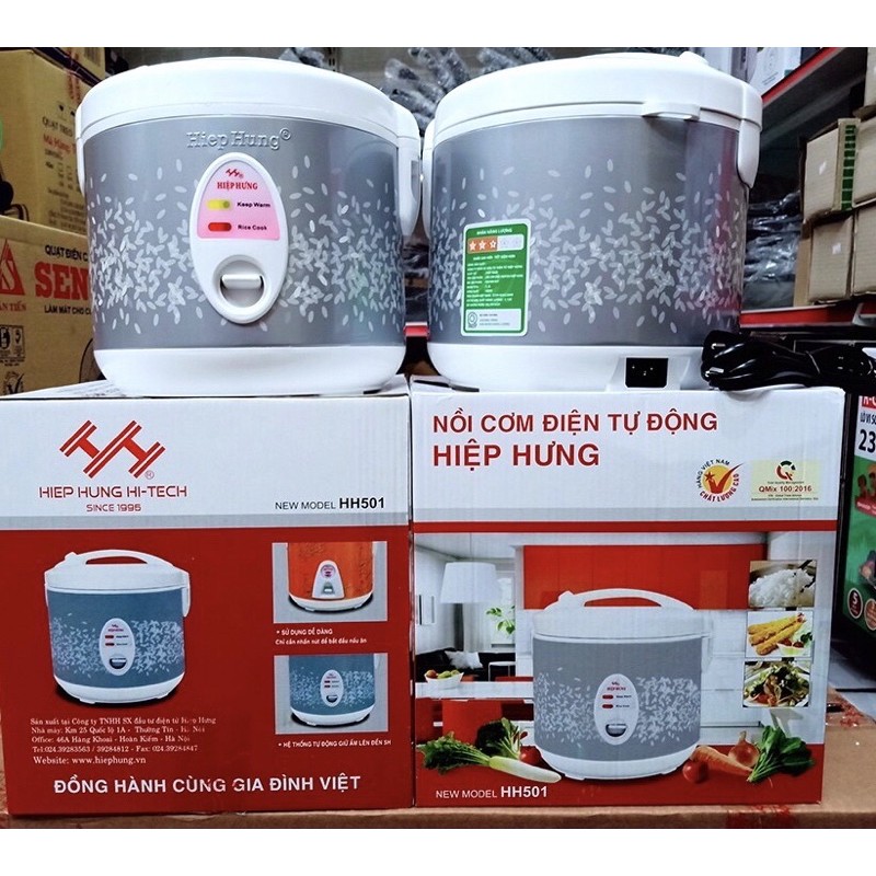 Nồi cơm điện hiệp hưng 1,2L hàng việt nam chất lượng cao