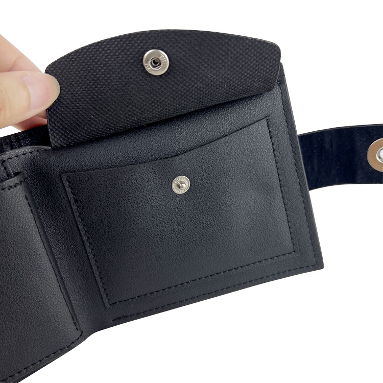 Ví Ngắn Màu Đen In Họa Tiết Hoạt Hình Marvel Venom Batman Spiderman Thời Trang Cho Nam Và Nữ