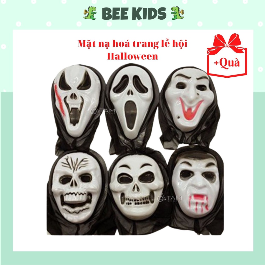 Mặt Nạ hóa trang Halloween-Mặt Nạ Ma Kinh Dị  BEEKIDS