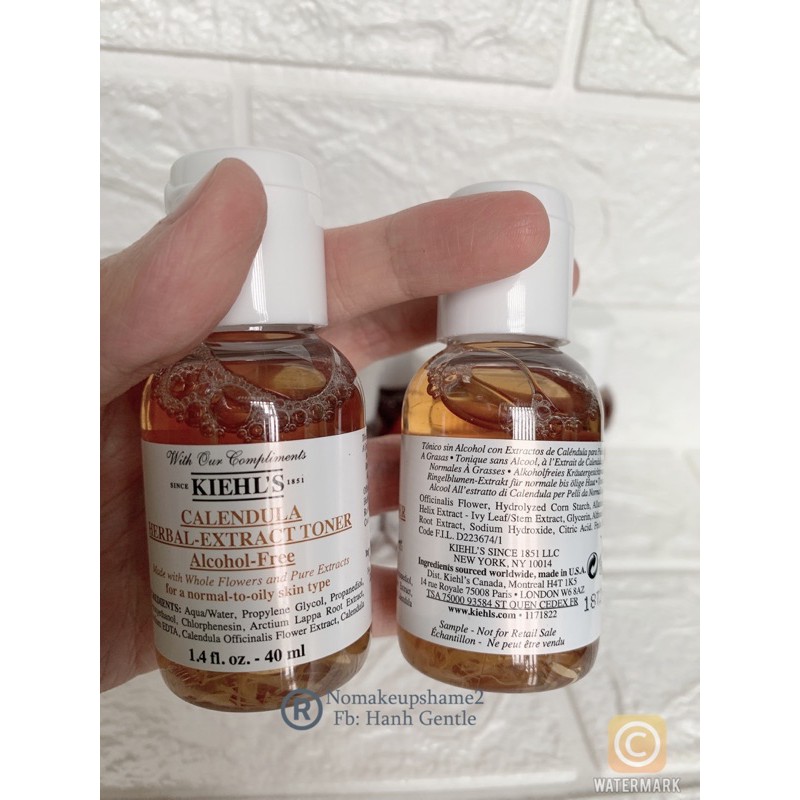 [AUTH-MINI] Toner hoa cúc K Calendula herbal extract