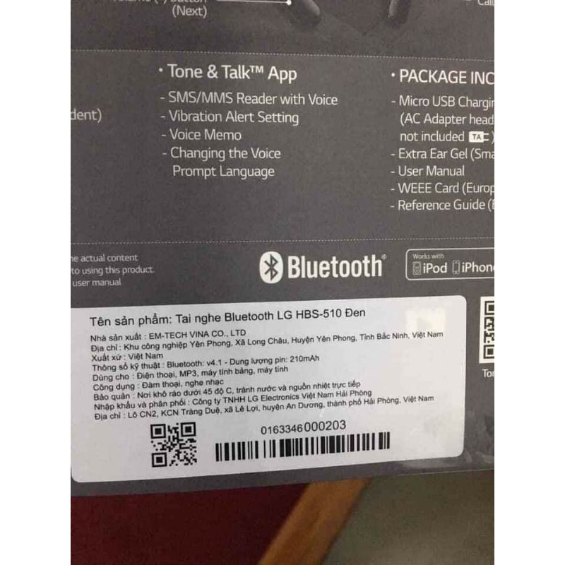 Tai nghe bluetooth