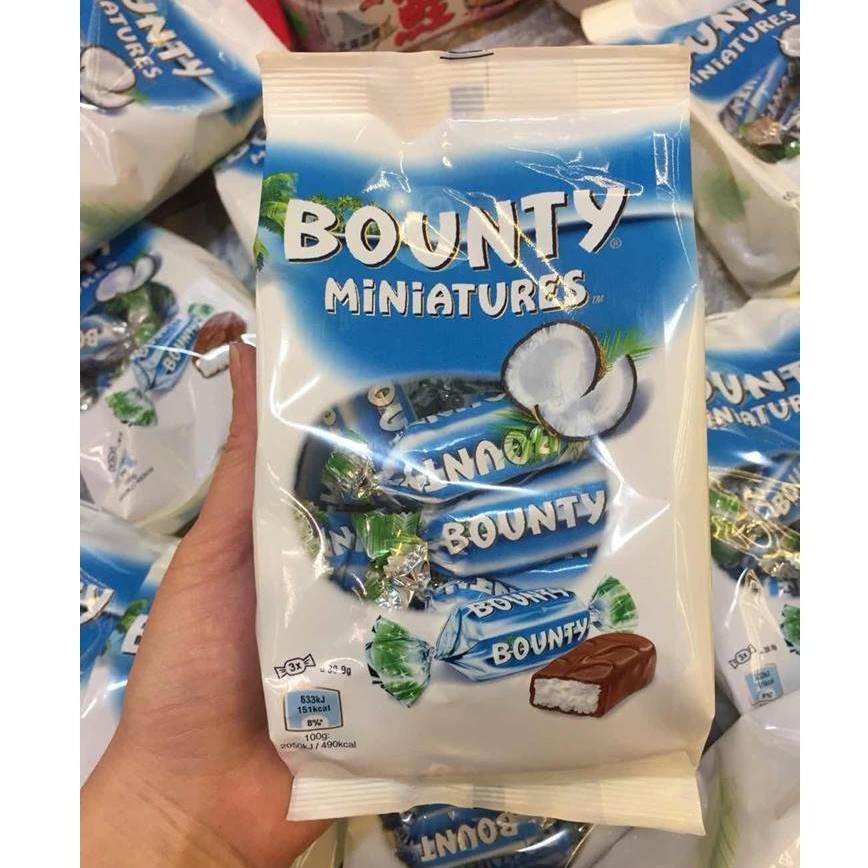 Kẹo socola dừa bounty 100g
