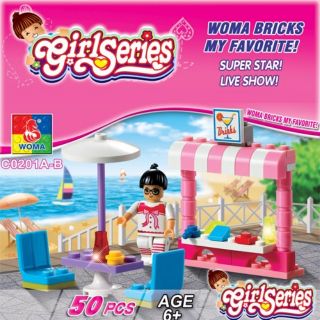 Đồ Chơi Lắp Ráp Quầy Bar Bãi Biển