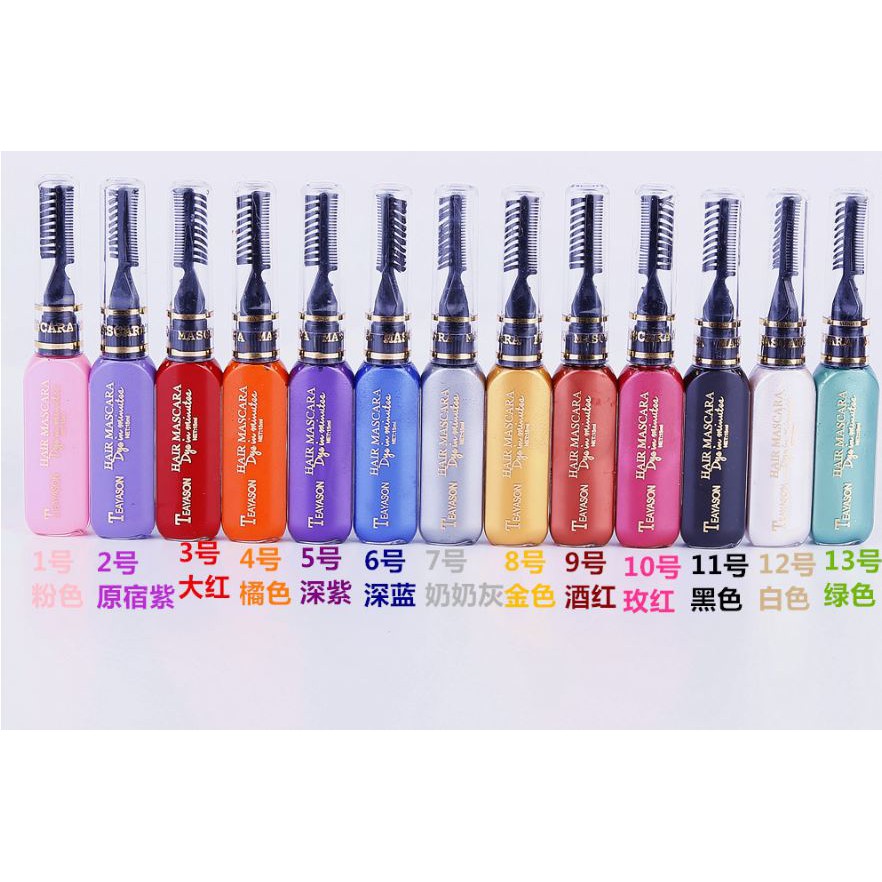 Mascara chải nhuộm màu tóc tạm thời không độc hại | BigBuy360 - bigbuy360.vn