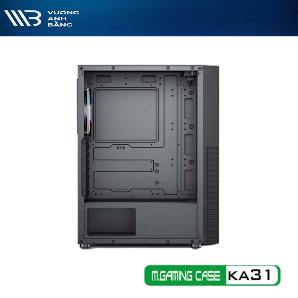 Thùng máy Case VSP Gaming KA31 LED RGB (No Fan)