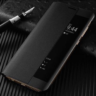Bao da điện thoại nắp gập thông minh phối nam châm từ tính bảo vệ 360 độ dành cho Huawei Mate 10 Pro Mate 10