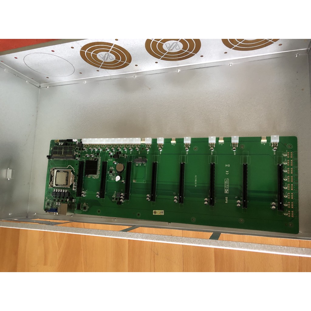Combo 4U Main liền khe rộng 6,5cm cho trâu cày:BTC,ETH,ERG,RVN... | BigBuy360 - bigbuy360.vn