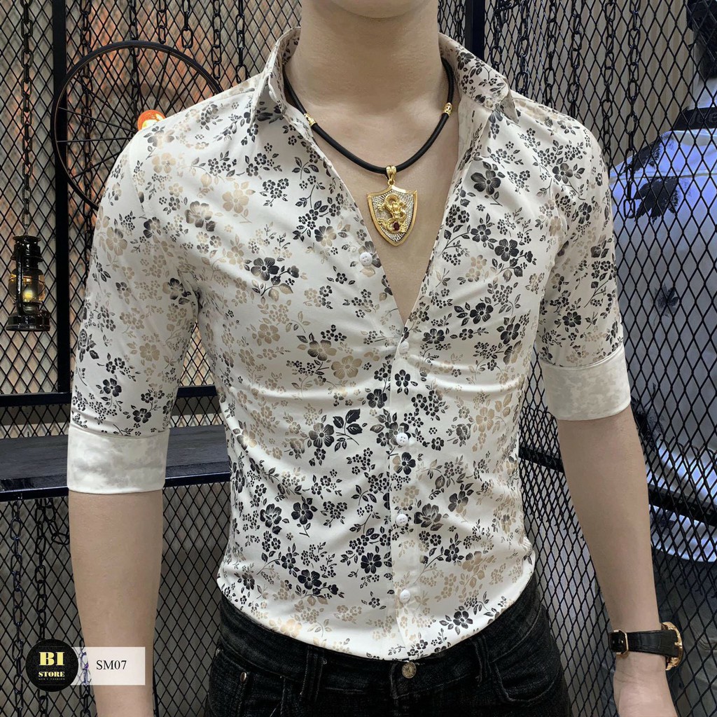 [SIÊU PHẨM]💥Áo sơ mi nam dài tay ❤️FREESHIP❤️ áo sơ mi kiểu hàn quốc họa tiết đẹp chất lụa thời trang cao cấp | BigBuy360 - bigbuy360.vn