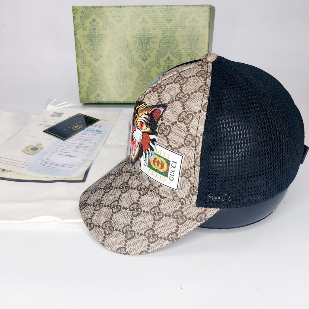 Nón kết gc Mũ lưỡi trai Gc thời trang thể thao nam nữ cao cấp mèo logo full box cực đẹp (Nón Thiết Kế)