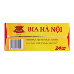 Thùng Bia Hà Nội Lon 24 x 330ml (Giao Hàng: Now / Grab)