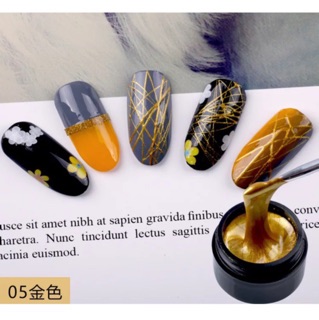 Gel nhện lẻ 4 mầu trang trí móng siêu Kool