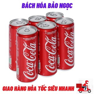 Coca - cola lon cao 1 lốc 6 lon