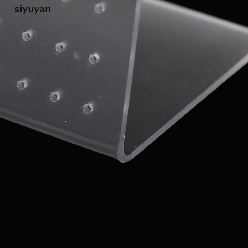 Giá Đỡ Trưng Bày Khuyên Tai 120 Lỗ Chất Liệu Acrylic