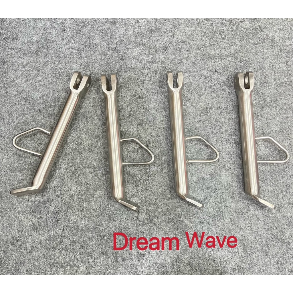 Chống Nghiêng Xe Sirius, Dream, Wave inox 304 đặc