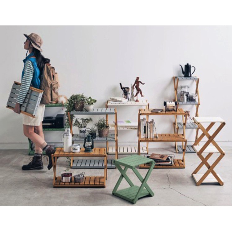 Kệ Tab Đầu Giường 3 Tầng Gỗ Keo Nhập Khẩu Kích Thước 600x 310x 630 mm -Giá kệ nhiều tầng đa năng gấp xếp gọn nhẹ,dễ sử.. | BigBuy360 - bigbuy360.vn