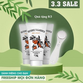[Cam kết sau 1 liệu trình + Tặng máy massage] Kem xóa nếp nhăn ‪Goji‬ Hendel’s Garden - xóa nhăn cấp tốc trong 1 tháng