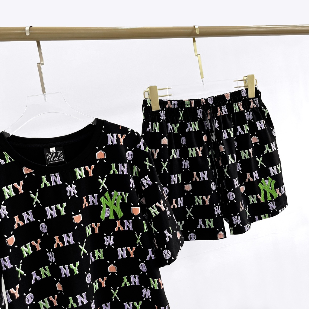 Set Quần Áo M.L.B Hàng Xuất Xịn, Chất Vải Mềm Mịn, Thoáng Mát.