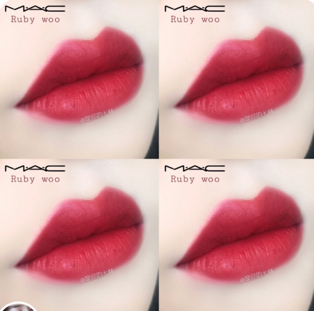 Son mac RUBY WOO, LADY DANGER, RELENLESSLY RED