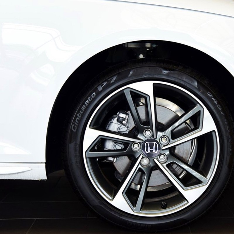 Bộ 4 Miếng Dán Logo Mugen Trang Trí Bánh Xe Hơi Toyota