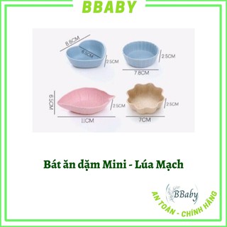 Bát ăn dặm lúa mạch mini - ăn dặm kiểu nhật