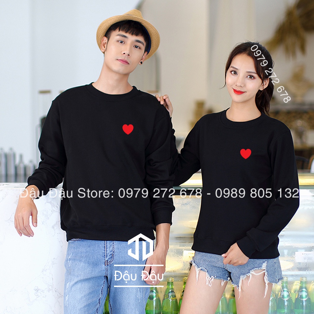 ÁO NỈ ĐÔI MẪU THIẾT KẾ ĐẸP CHO CẶP ĐÔI CỰC CHẤT