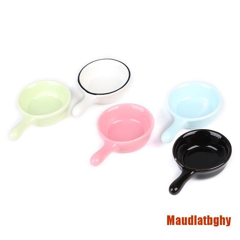 MAbghy 1Pc 1/6 Dollhouse Miniature Kitchen Cooking Ware Mini Ceramic Soup Pot 9