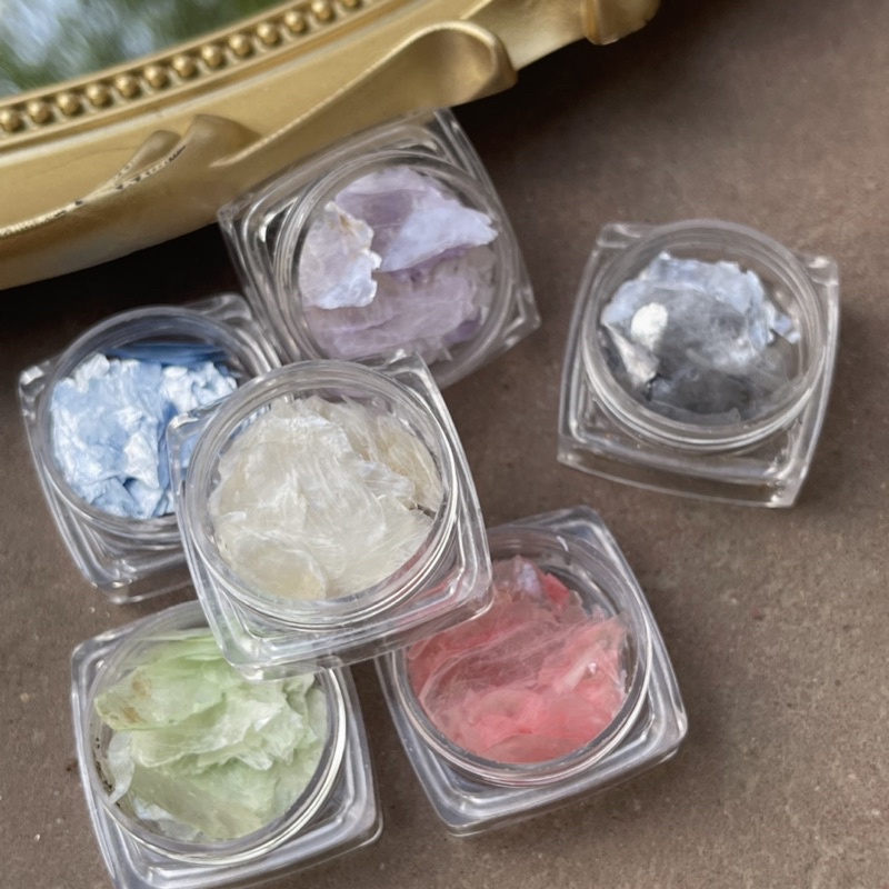 Set xà cừ ánh trai nhũ 6 màu