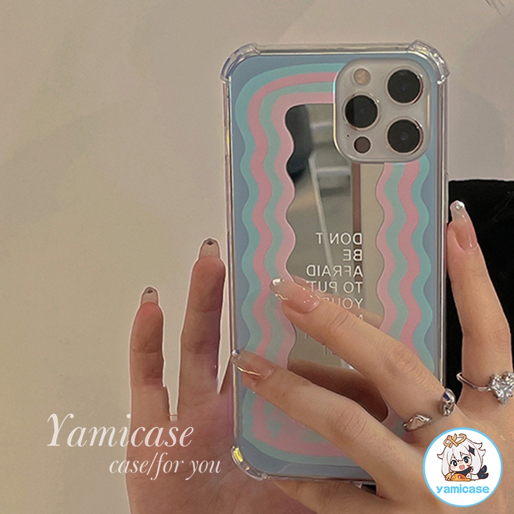 Ốp điện thoại TPU mềm mặt gương chống sốc chống rơi thích hợp cho IPhone 13 11 Pro Max X XR 8 7 Plus