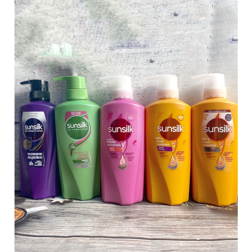 Dầu gội đầu Sunsilk Thái Lan đủ vị - 425mL