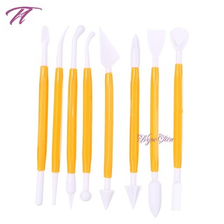 Bộ dụng cụ đất nặn bằng nhựa 8 món