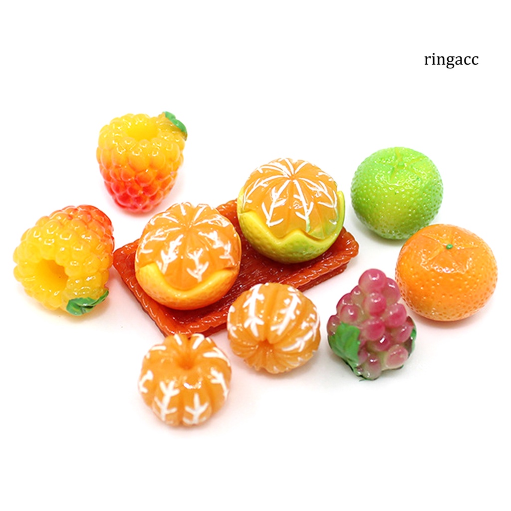 Simulated fruit orange accessories