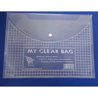 100 túi clear bag a4