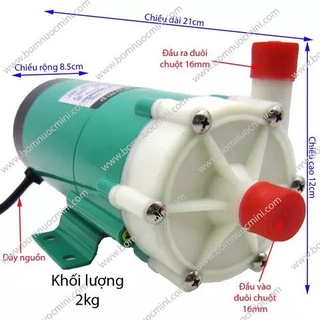 Máy bơm hóa chất 220v mp-20r kiểu dáng iwaki | máy bơm mp20r 220v