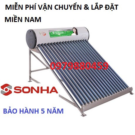 Máy Nước Nóng Thái Dương Năng Sơn Hà ECO, BH 5 năm