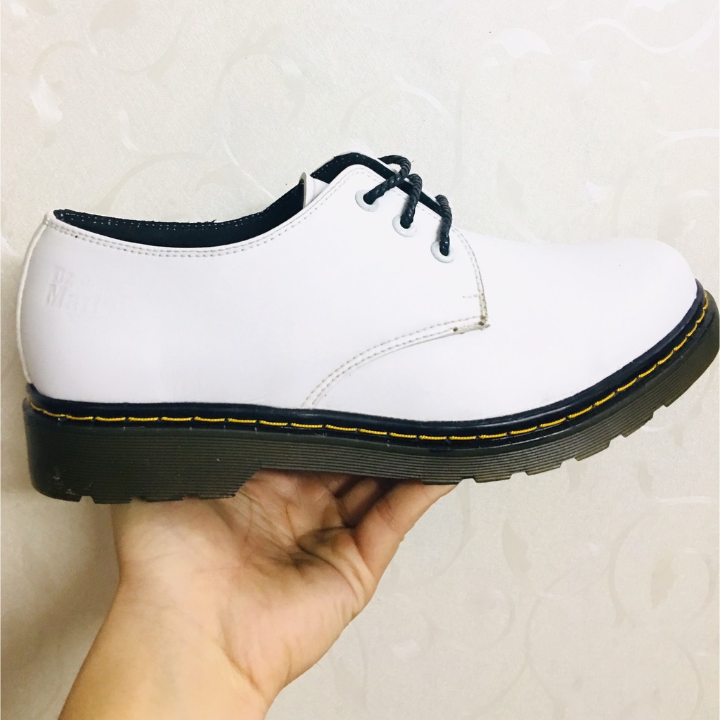 Dr.1461 trắng thấp cổ