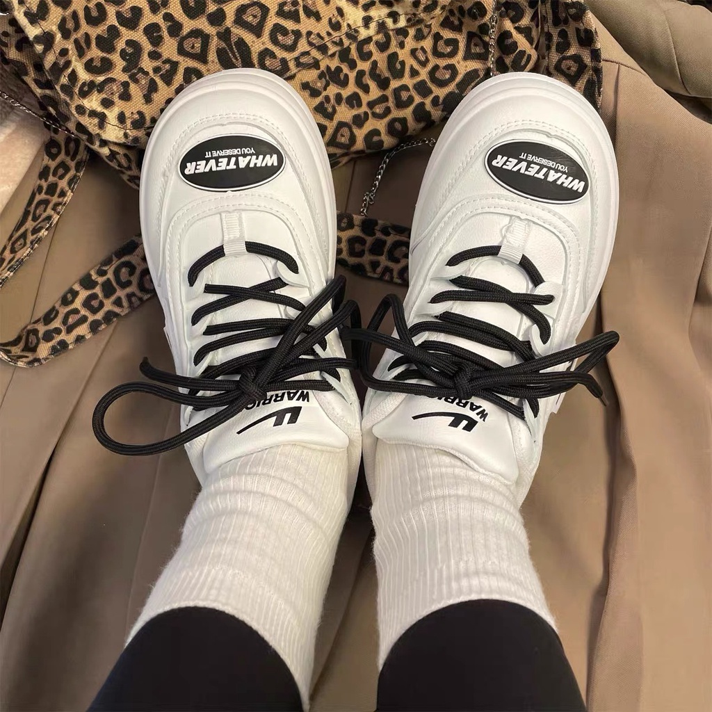 Giày nữ thể thao Tever độn đế cá tính