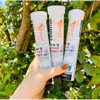 COMBO 3 ỐNG - Viên Sủi Giảm Cân Zantiva Everfit Diet Cao Cấp Từ Đức