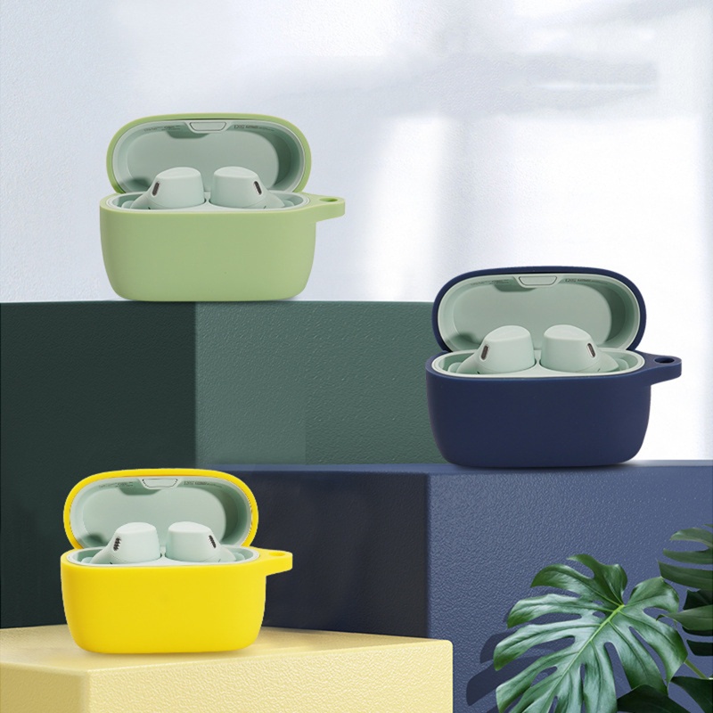 Vỏ Bảo Vệ Hộp Sạc Tai Nghe Elite 4 Acti Bằng Silicon Chống Thất Lạc Tiện Dụng